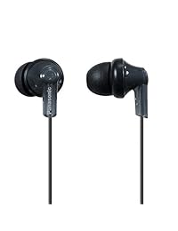Panasonic Ergofit in-Ear Earbud Headphone Sin micrófono Paquete de 1 Negro