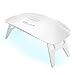 Aukuy Rainbow mini UV LED Nail Dryer Curing Lamp for Fingernail & Toenail Gels Based Polishes Applicable to Almost All Different Gels (mini)