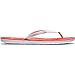 Nike Womens Solarsoft Thong II Sandal White/White/Bright Crimson 11