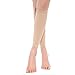 Accessories888 Women's Men's Medical Compression Stockings 15-20mmhg,Open Toe Toeless Compression Socks Calf Compression Sleeve Footless Socks for Swelling,Varicose,Veins,Edema,Baseball Nude