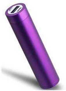 PocketYourPower - Purple Walkpower 2600 mAh Portable Battery Pack and Charger for for Cell Phones, Tablets and Most USB-powered devices