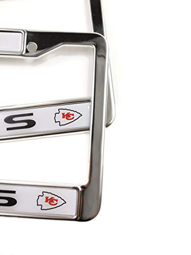image for MT-Sports Store Football Team Car Licenses Plate Stainless Steel Frame