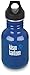 Klean Kanteen Kid's Stainless Steel Bottle with Black Loop Cap, Sky Diver, 12-Ounce