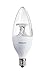 Philips 458711 40W Equivalent Non-Dimmable B11 Decorative Candle LED Light Bulb with Candelabra Base (12-Pack), Soft White