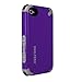 PureGear 02-001-01445 DualTek Extreme Impact Case with 3M EAR for iPhone 4/4S - 1 Pack - Carrying Case - Retail Packaging - Purple