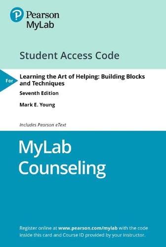 Learning The Art Of Help. Mycounseling