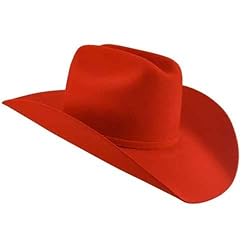 Bailey Western Lightning 4X Hat Red, 6 5/8