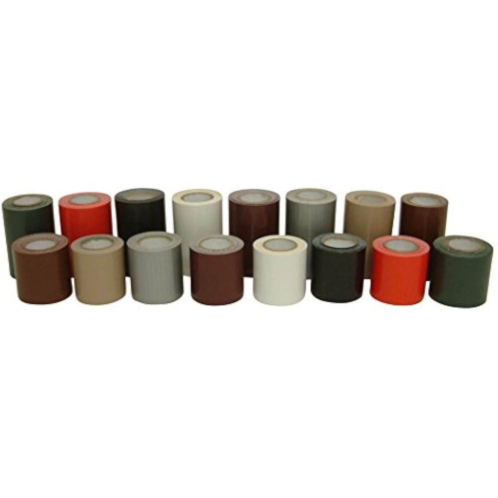 2 X15 Adhesive Leather Vinyl Patch Repair Cover Duct Tape For Seat