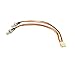 StarTech.com 6in TX3 Fan Power Splitter Cable - Fan Power Splitter - 3 pin Internal Power (F) to 3 pin Internal Power (M) - 5.9 in - TX3SPLITTER