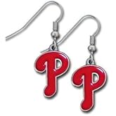 Siskiyou Philadelphia Phillies MLB Team Logo Dangle Earrings