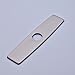 Fapully 10.23'' Kitchen Sink Faucet Hole Cover Deck Plate Escutcheon Brushed Nickel