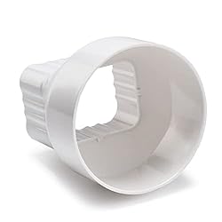 VYH Premium Rain Gutter Downspout Adapter 2.5" x