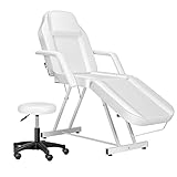 VIVOHOME 2 in 1 Adjustable Massage Table Tattoo