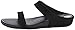 Fit Flop Women's Banda Opul Slide Dress Sandal, Black, 7 M US