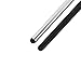 Precision Touch™ Multi Device Double Tip Stylus Touch Pen for iPad Air/2/3/4, iPhone 4/5/6/6 Plus, Galaxy S6/S6 Edge/S5/S4/S3, Galaxy Tab, Kindle Fire, Nexus (Silver)