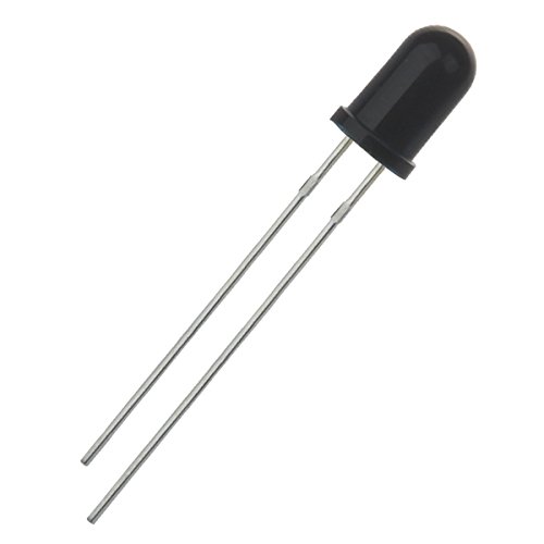 Icstation 940nm 3mm IR Infrared Receiver Diode Round Head (Pack of 10)