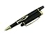 Hero Century Pioneer Fine Nib Fountain Pen Black Gold Trim with Pen Pouch