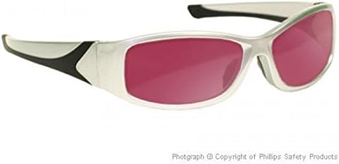 Alexandrite Diode EN207 Laser Safety Glasses -Model 808 Silver