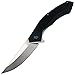 Eafengrow Moon Folding Knife D2 Steel Blade G10 Handle Scales Pocket Knife Outdoor EDC Tool Knifes(Moon-Black)