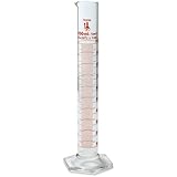 213I12 Karter Scientific 100ml Glass Graduated Cylinder, Single Metric Scale