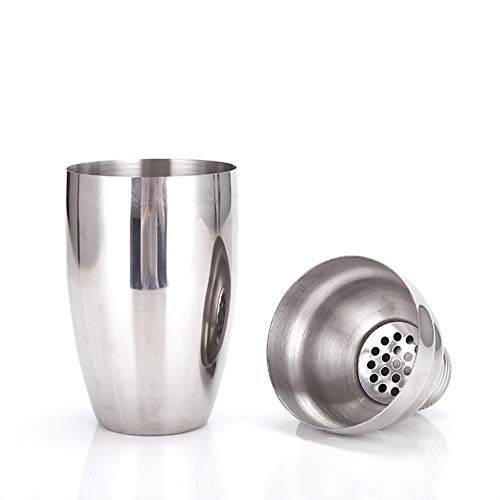 MJULY Cocktail-Martini-Shaker mit Sieb für Bar, Heimgebrauch, Mini-Handgröße (250 ml) – Bild 8