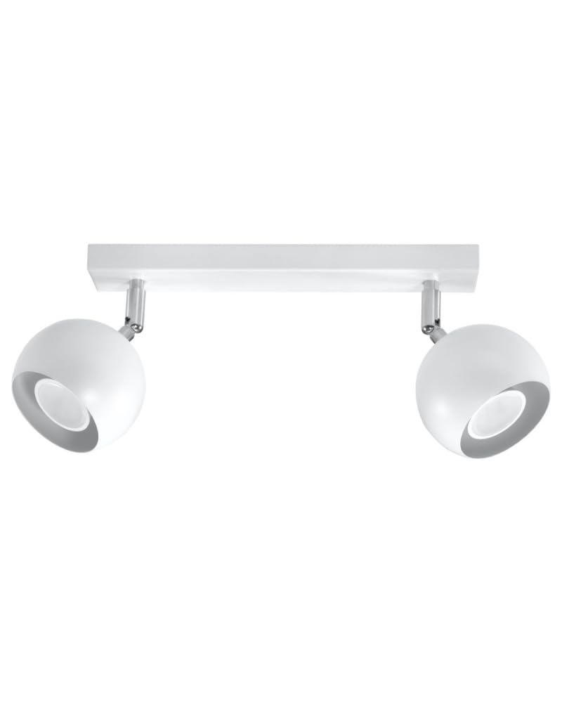 Sollux Lighting 10 x 30 x 15 Steel LED Light - White