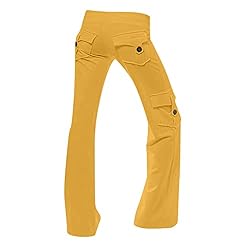 Gcvizuso Black Cargo Pants Women High Waisted Cargo