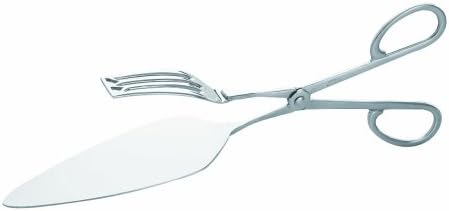 Piazza Stainless Steel Scissor Style Pasty/Pie Server Tong, 25 cm / 9.8-Inch