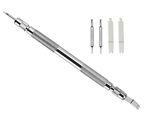 GGI 7 pcs Spring Bar Tool - Stainless Steel - Watch Repair Tool Kit for Watch Band Replacement and Pin Tool Set