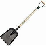 GENERAL PURPOSE STEEL SCOOP WITH D GRIP