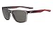 Nike Golf Men's Unrest Se Rectangular Sunglasses, Matte Wolf Grey/Gym Red Frame, 57 mm