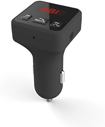 Autvivid Wireless Bluetooth Receiver Hands-Free Calling FM Transmitter with Charging for iPhone iPad iPod Samsuang HTC LG Sony (HK109D)