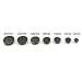 10PCS Sewing Flat Metal Button Shirt Coat Suit Buckle Buttons(11.5mm, Silver)