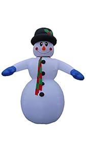 20 foot tall blow up snowman