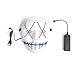BV Company USA Stock Halloween Mask LED Light up Purge Mask for Festival Cosplay Halloween Costume (Blue 2)