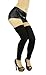 ToBeInStyle Women's Long Thigh Hi Separated Leg Warmers - One Size - Black
