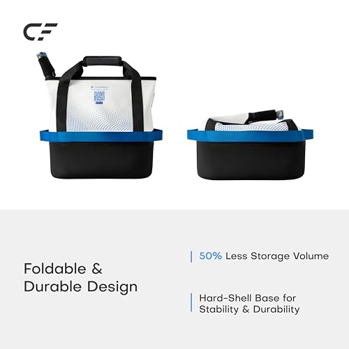 Portable Cold Therapy Machine for Knee Surgery Recovery, Foldable & Quiet Ice Therapy System for Travel, Hotel & Home Use, Compact Overnight Cooling for Sports Recovery