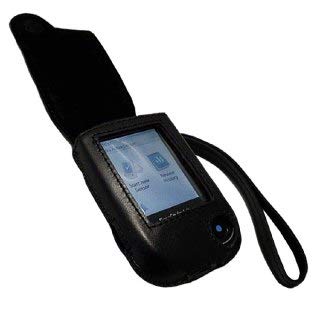 Freestyle Libre Abbott Reader Genuine Leather Protective Carrying Case With Clip And Carrying Handle Black Black Pricepulse