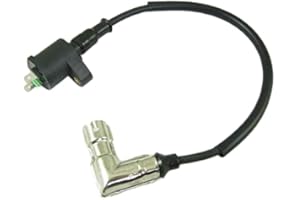 MRS IGNITION COIL with METAL HOUSING HEAD PLUG CAP for TAOTAO 90cc 110cc 125cc 150cc 250cc ATV QUAD DIRT BIKE GO-KART