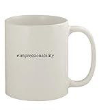 #impressionability - 11oz Ceramic White Coffee