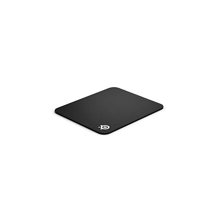 SteelSeries QcK Gaming Surface – Medium Thick Cloth – Mouse Pad of All Time – Peak Tracking and Stability – Black