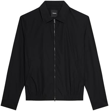 Theory FL Track JKT.Paper N Black at Amazon Men's Clothing store