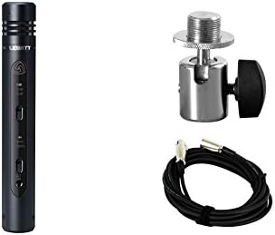 Lewitt LCT-140 w/ On-Stage MM01 Ball Joint Adapter &amp; XLR Cable Bundle