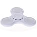 Double-sided LED Hand Spinner Fidget Toy, Finger Spinner, Mmrm High Speed Up to 1-3 Mins Spins, EDC ADHD Focus Tri-spinner,White