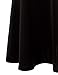 DRESSIS Women's Basic High Waist Pleated Knee Length Midi Skater Skirt