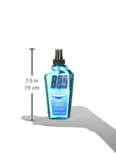 BOD man Fragrance Body Spray, Blue Surf, 8 fl oz