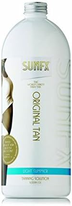 SunFX Original Tan - All Natural Spray Tanning Solution 4 fl oz | LIGHT SUMMER)