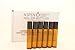 Roller Bottles for Essential Oils - Amber Glass Bottle with Metal Stainless Steel Ball - Great for Essential Oil, Aroma Therapy, and Perfume - Premium Quality (10ML)