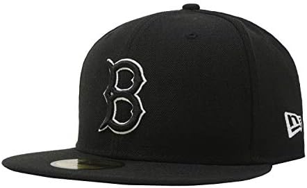 hat Brooklyn Dodgers Black Fitted Cap