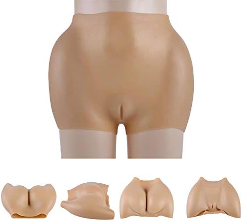 YLGHC Silicone Abundance and Abundance Pants After Wearing the Hips Thickened 5cm The First Generation Of Four-corner Silicone Abdomen Pants